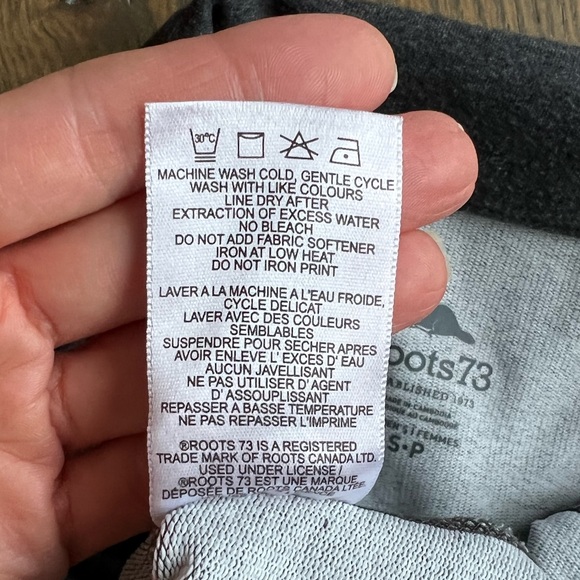 Roots Track Jacket - Charcoal Grey - S - Picture 12 of 12